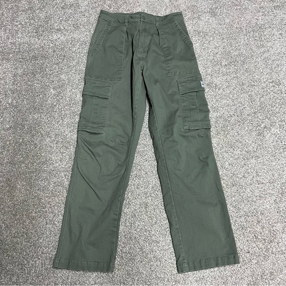 YoungLA Other - YoungLA Pants Mens 32L Green Convoy Cargo Pockets Straight Heavy Canvas 30x30